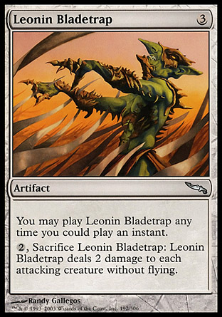 Leonin Bladetrap | Mirrodin