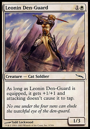 Leonin Den-Guard | Mirrodin