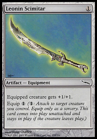 Leonin Scimitar | Mirrodin