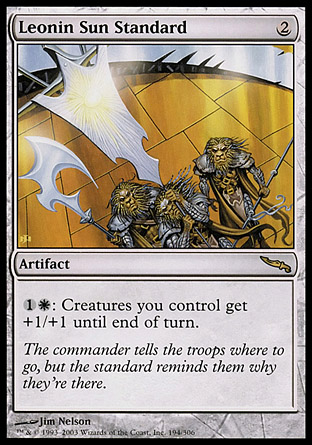 Leonin Sun Standard | Mirrodin