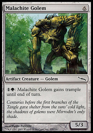 Malachite Golem | Mirrodin