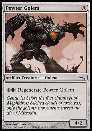 Pewter Golem | Mirrodin