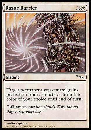 Razor Barrier | Mirrodin