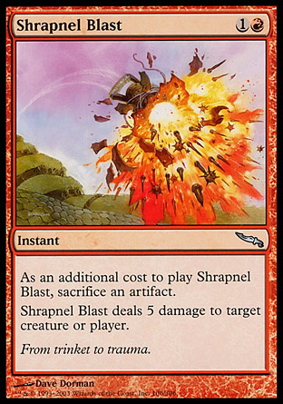 Shrapnel Blast | Mirrodin
