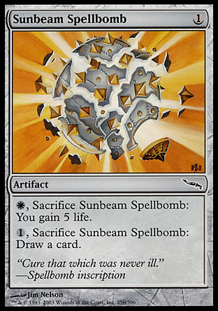 Sunbeam Spellbomb | Mirrodin