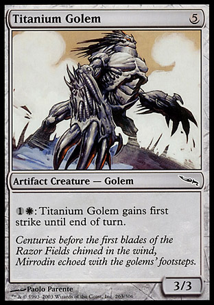 Titanium Golem | Mirrodin