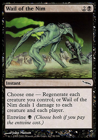 Wail of the Nim | Mirrodin