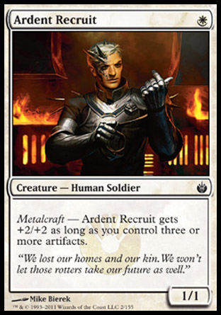 Ardent Recruit | Mirrodin Besieged