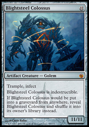 Blightsteel Colossus | Mirrodin Besieged