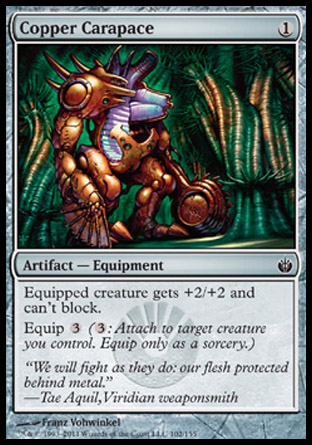 Copper Carapace | Mirrodin Besieged