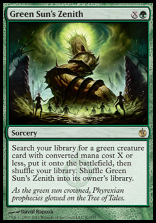 Green Sun’s Zenith | Mirrodin Besieged