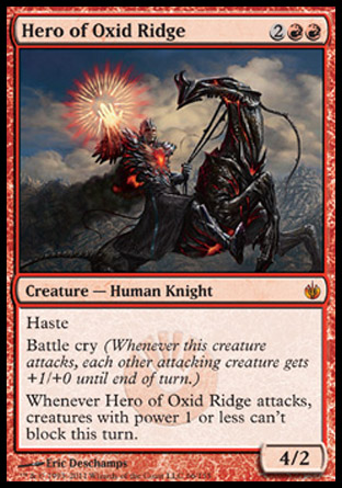 Hero of Oxid Ridge | Mirrodin Besieged