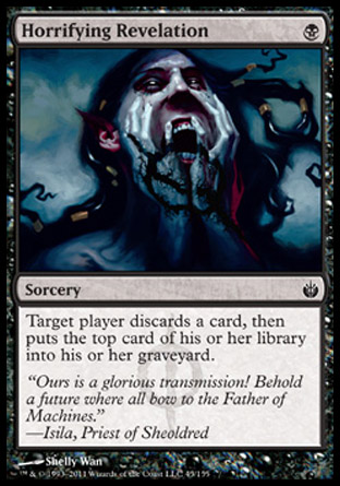 Horrifying Revelation | Mirrodin Besieged