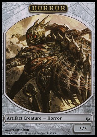 Horror token | Mirrodin Besieged