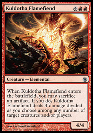 Kuldotha Flamefiend | Mirrodin Besieged