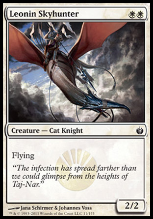 Leonin Skyhunter | Mirrodin Besieged