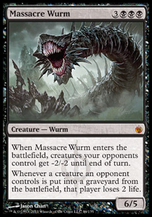 Massacre Wurm | Mirrodin Besieged