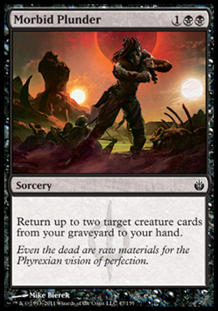 Morbid Plunder | Mirrodin Besieged