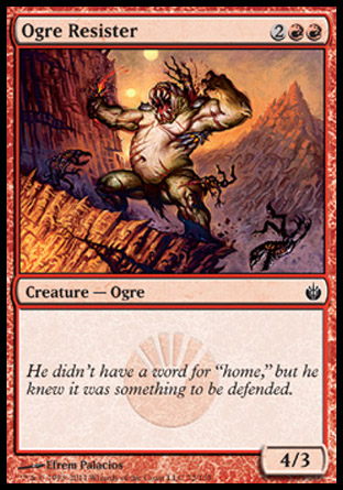 Ogre Resister | Mirrodin Besieged