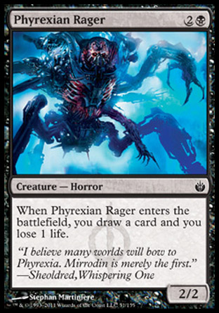 Phyrexian Rager | Mirrodin Besieged