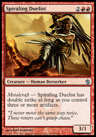 Spiraling Duelist | Mirrodin Besieged