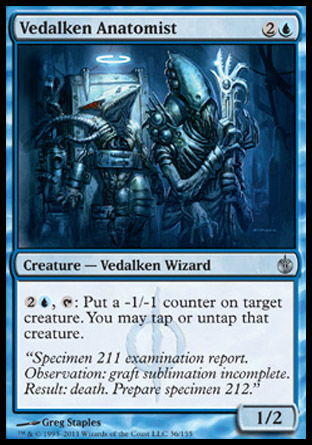 Vedalken Anatomist | Mirrodin Besieged