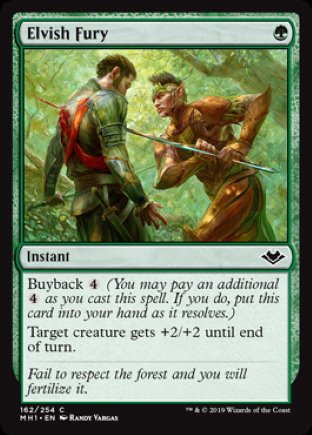 Elvish Fury | Modern Horizons