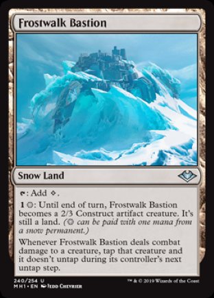 Frostwalk Bastion | Modern Horizons