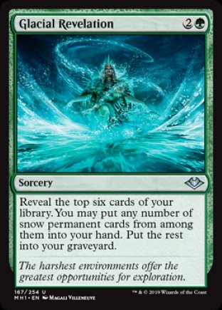 Glacial Revelation | Modern Horizons