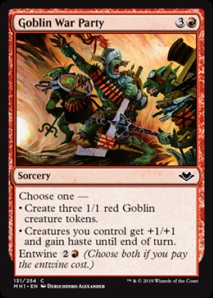 Goblin War Party | Modern Horizons