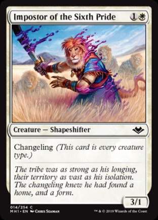 Impostor of the Sixth Pride | Modern Horizons