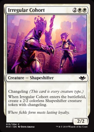 Irregular Cohort | Modern Horizons