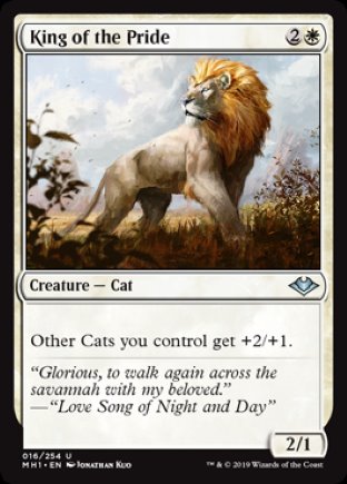 King of the Pride | Modern Horizons