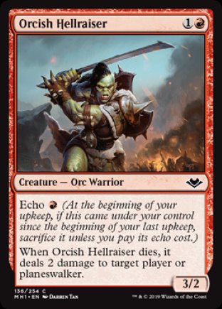 Orcish Hellraiser | Modern Horizons