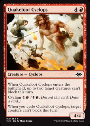 Quakefoot Cyclops | Modern Horizons