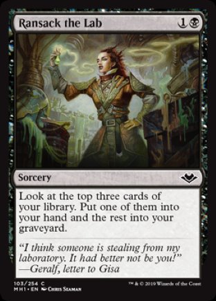 Ransack the Lab | Modern Horizons