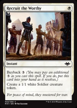 Recruit the Worthy | Modern Horizons