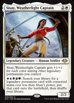 Sisay, Weatherlight Captain | Modern Horizons