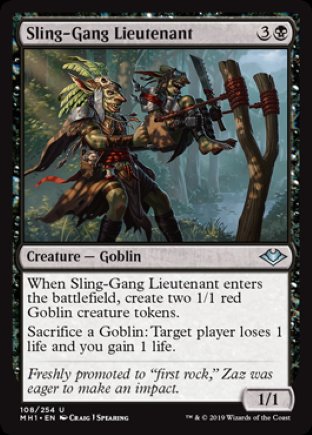 Sling-Gang Lieutenant | Modern Horizons