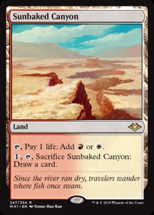 Sunbaked Canyon | Modern Horizons