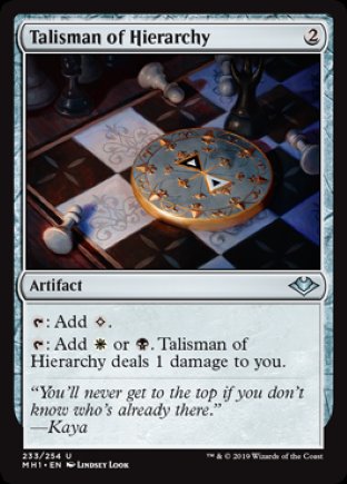 Talisman of Hierarchy | Modern Horizons