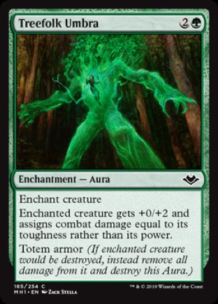 Treefolk Umbra | Modern Horizons