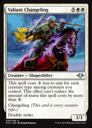 Valiant Changeling | Modern Horizons