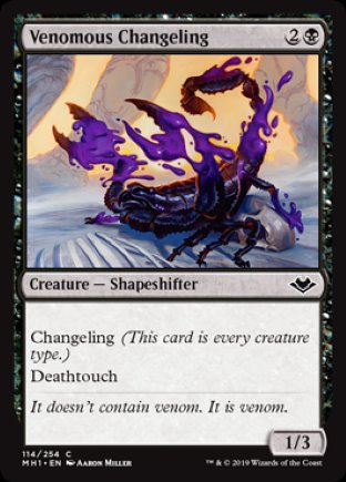 Venomous Changeling | Modern Horizons