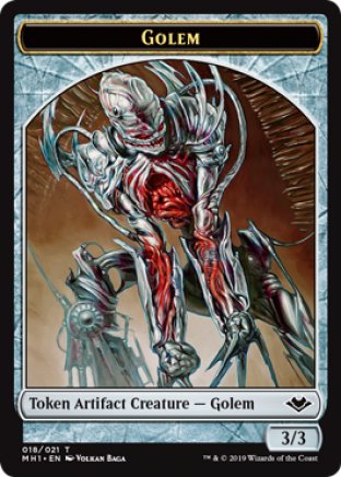 Golem token | Modern Horizons