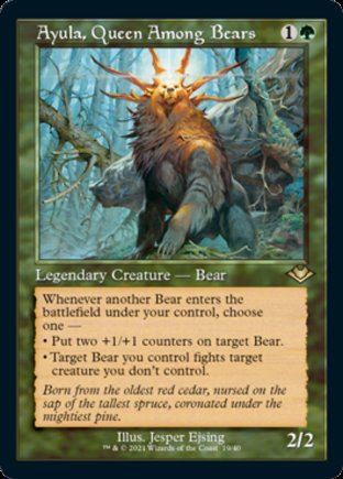 Ayula, Queen Among Bears | Modern Horizons 1 Timeshifts