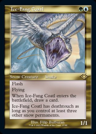 Ice-Fang Coatl | Modern Horizons 1 Timeshifts