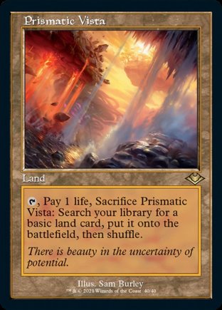 Prismatic Vista | Modern Horizons 1 Timeshifts