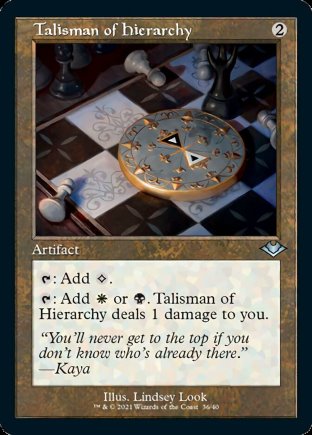 Talisman of Hierarchy | Modern Horizons 1 Timeshifts