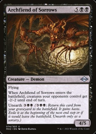 Archfiend of Sorrows | Modern Horizons 2